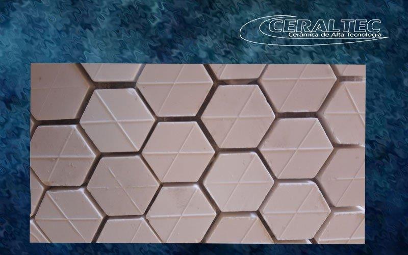 Ladrilho Hexagonal de cerâmica resistente ao desgaste Mat em